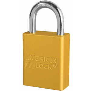 MASTER LOCK A1165MKYLW ANODIZED ALUMINUM SAFETY PADLOCKS