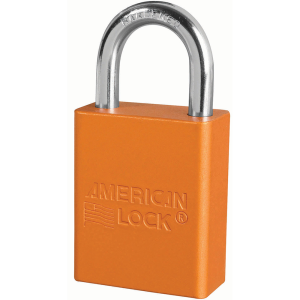 MASTER LOCK A1165ORJ ANODIZED ALUMINUM SAFETY PADLOCKS
