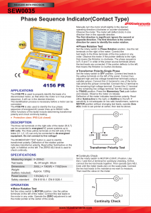 SEW0035-4156PR PHASE SEQUENCE INDICATOR_1