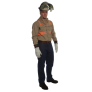 NSA 12 CAL PUREVIEW ARC FLASH FACESHIELD WITH HELMET