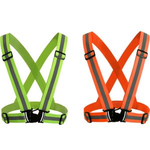 PPESAFETY HI-VIS ELASTIC REFLECTIVE VEST