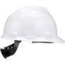MSA V-GARD SAFETY HARD HAT WITH FAS-TRAC III