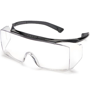 UNIVET 5X2000000 SAFETY OVERSPEC, CLEAR LENS, AS/AF/UV