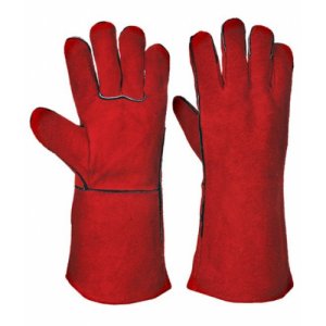 Delta Plus Ca515R Red Welding Gloves