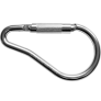 IKAR IKV42 LARGE ALUMINIUM KARABINER EN362 OPENING 55MM