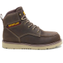 CAT P91834 RECLAIMER WEDGE WP ST WORK BOOTS, COFFEE BEAN