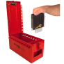 MASTER LOCK S601 PORTABLE GROUP LOCK BOX WITH WINDOW