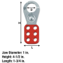 MASTER LOCK STEEL LOCKOUT HASPS 420/421