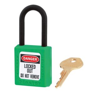 Master Lock 406 Dielectric Zenex Safety Padlock Keyed Alike