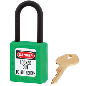 MASTER LOCK 406KAGRN ZENEX SAFETY PADLOCKS