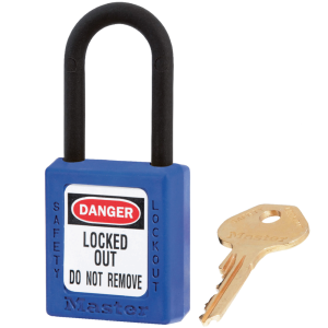 MASTER LOCK 406KAMKW417BLU ZENEX SAFETY PADLOCKS