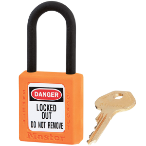 MASTER LOCK 406KAORJ ZENEX SAFETY PADLOCKS