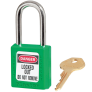 MASTER LOCK 410GRN ZENEX SAFETY PADLOCKS