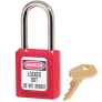 MASTER LOCK 410RED ZENEX SAFETY PADLOCKS