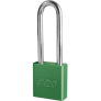 AMERICAN LOCK A1207NKAGRN SOLID BODY PADLOCK
