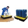 Jonesco STI-40-B-BK Spill Tray w/o Platform