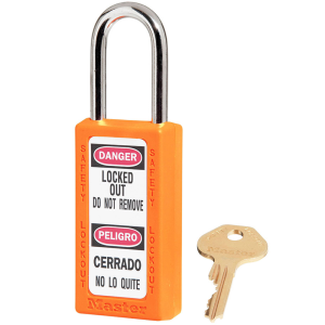 MASTER LOCK 411KAORJ ZENEX SAFETY PADLOCKS