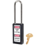 MASTER LOCK 411LTBLK ZENEX SAFETY PADLOCKS