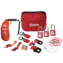 MASTER LOCK S1010E410KAPRE PREMIER ELECTRICAL LOCKOUT KIT WITH PLASTIC LOCKS – COMPACT POUCH