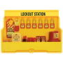MASTER LOCK S1850E410 STANDARD ELECTRICAL LOCKOUT STATION WITH PLASTIC LOCKS