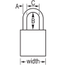 MASTER LOCK S1107GRN SAFETY PADLOCKS