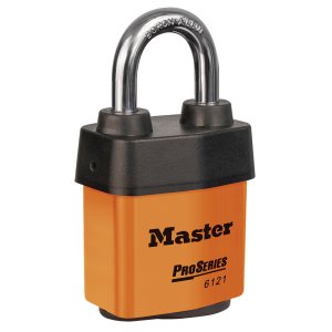 MASTER LOCK 6121KAORJ PROSERIES WEATHER TOUGH LAMINATED LOCK