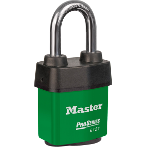 MASTER LOCK 6121LFGRN PROSERIES WEATHER TOUGH LAMINATED LOCK